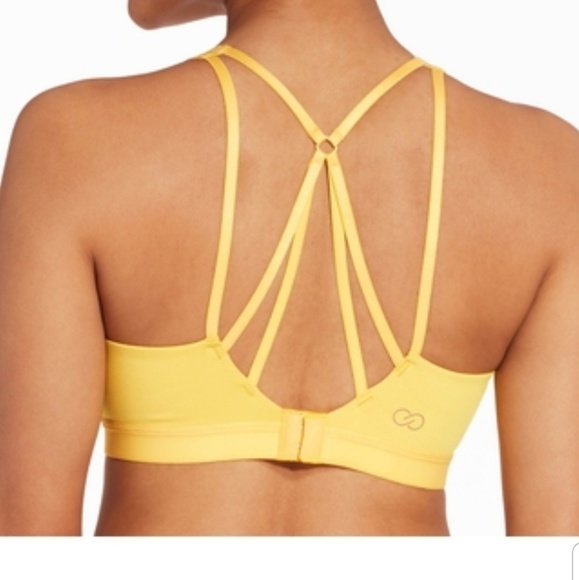 calia by carrie underwood women's focus strappy sports bra